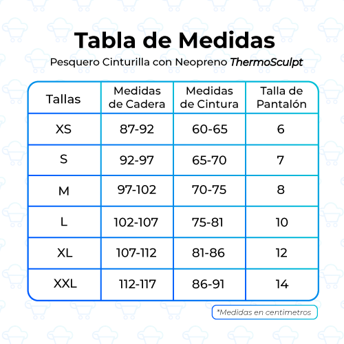 Pesquero Cinturilla ThermoSculpt con Neopreno